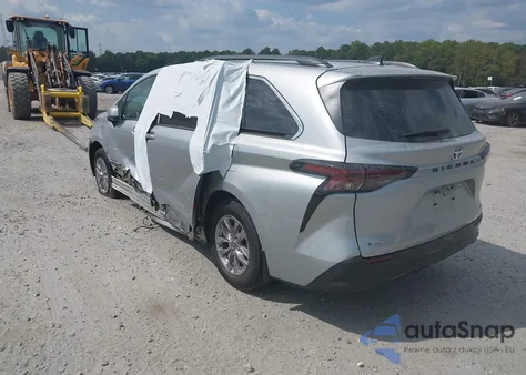 2025 Toyota Sienna Xle из США, поврежденный, VIN 5TDJRKEC9SS255609